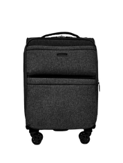 San Michelle Denim Carrier 55cm Suitcase - San Michelle Bags suitcase nz