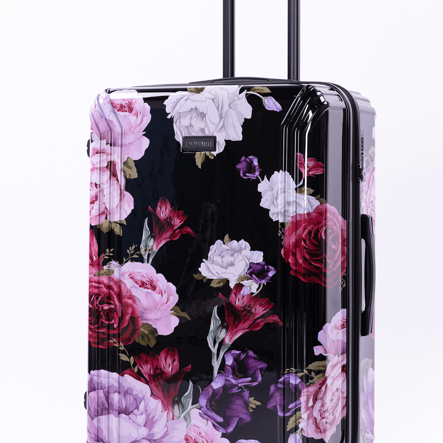 San Michelle Floral Explorer 78cm Suitcase - San Michelle Bags suitcase nz