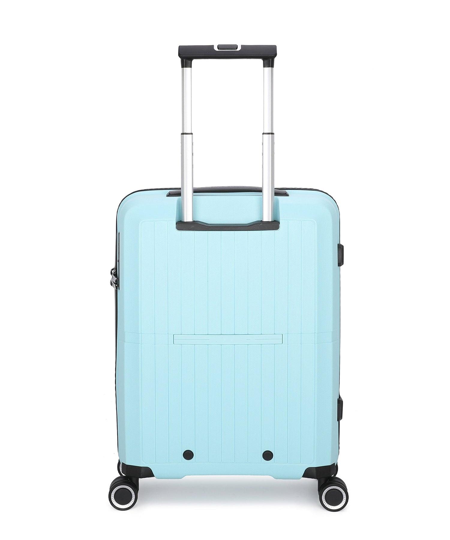 San Michelle Light Adventurer 54cm Suitcase - Light Blue - San Michelle Bags suitcase nz