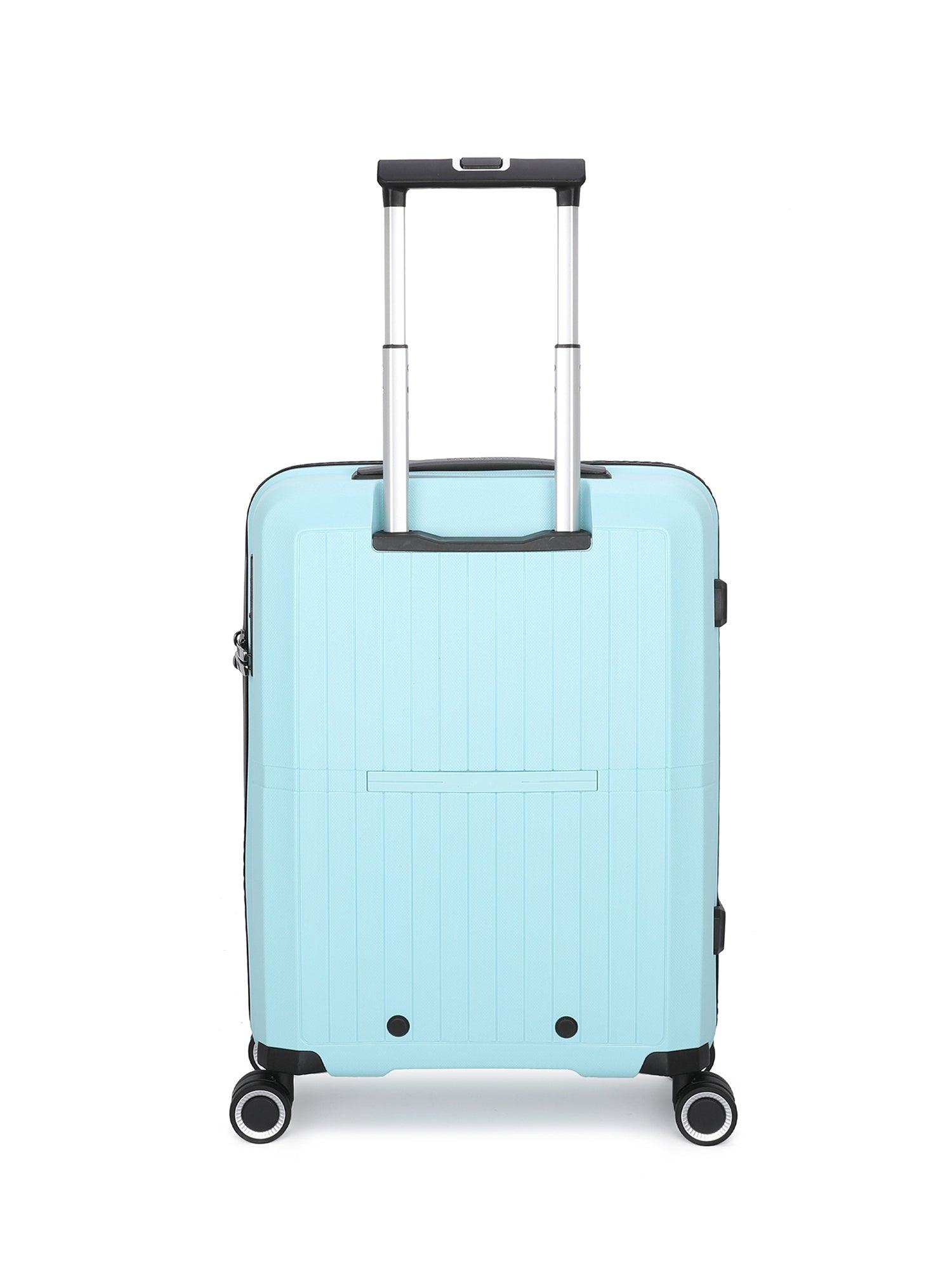 San Michelle Light Adventurer 54cm Suitcase - Light Blue - San Michelle Bags suitcase nz