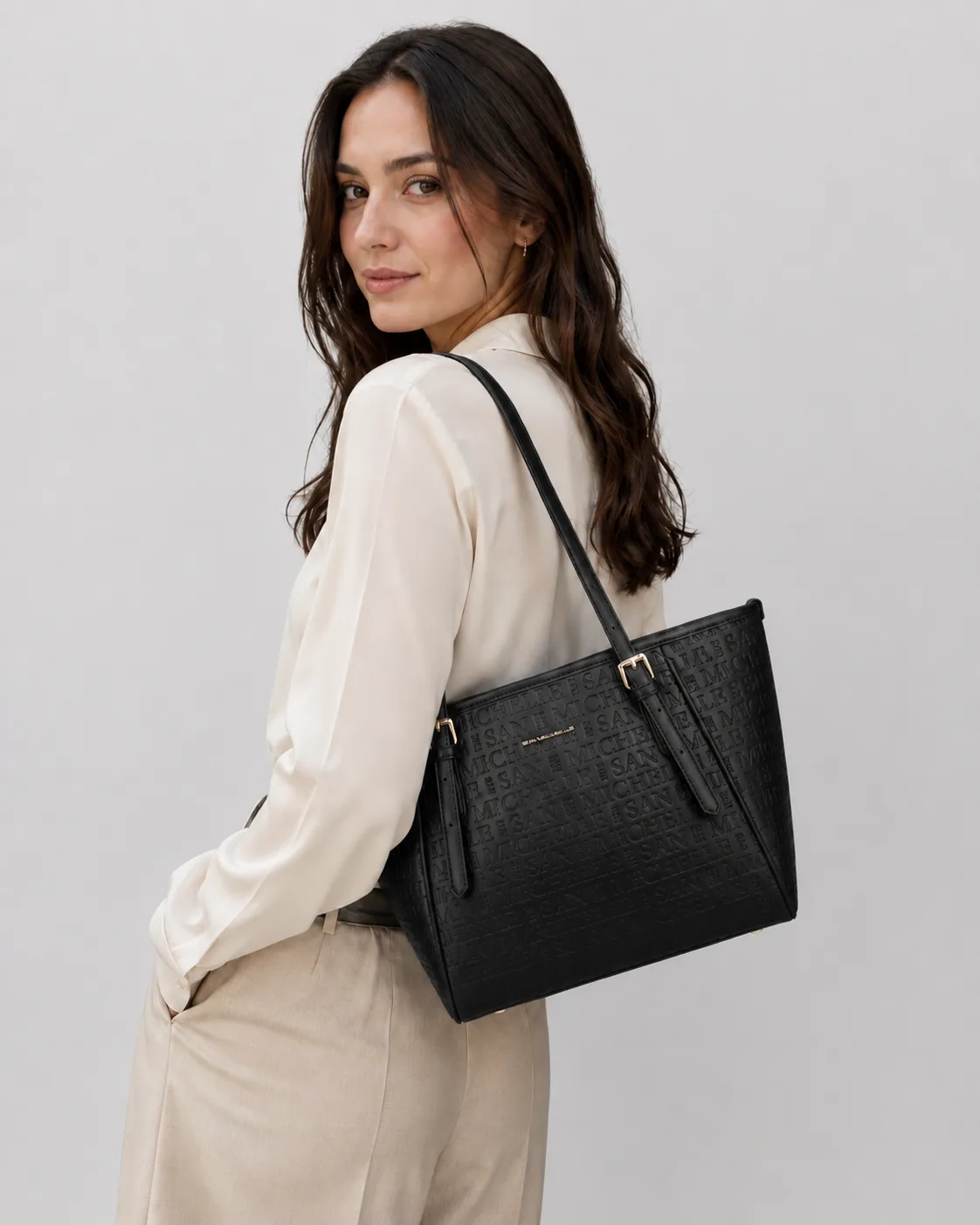 Michelle Tote Bag - Black
