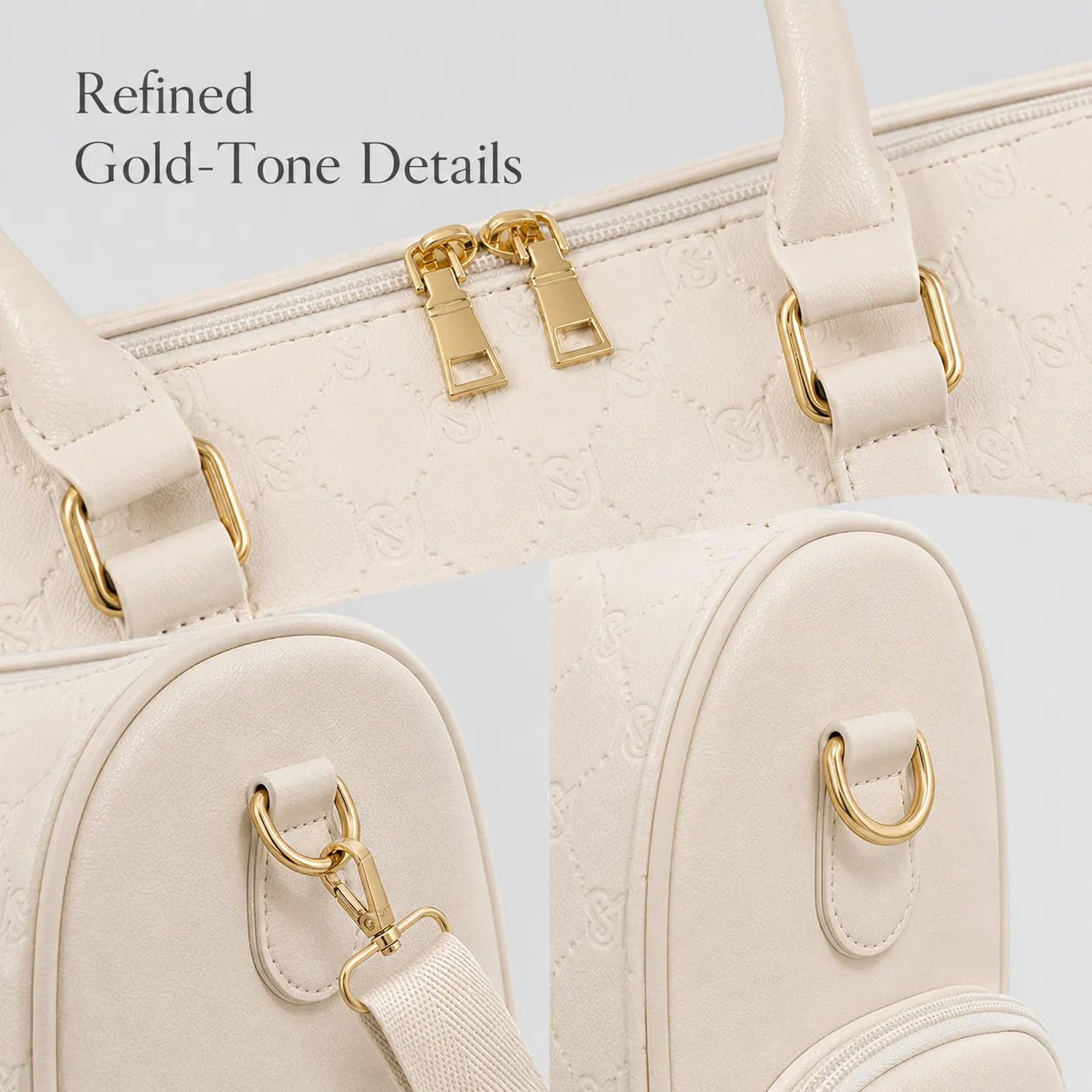Sandy Duffel Bag - Beige view 4