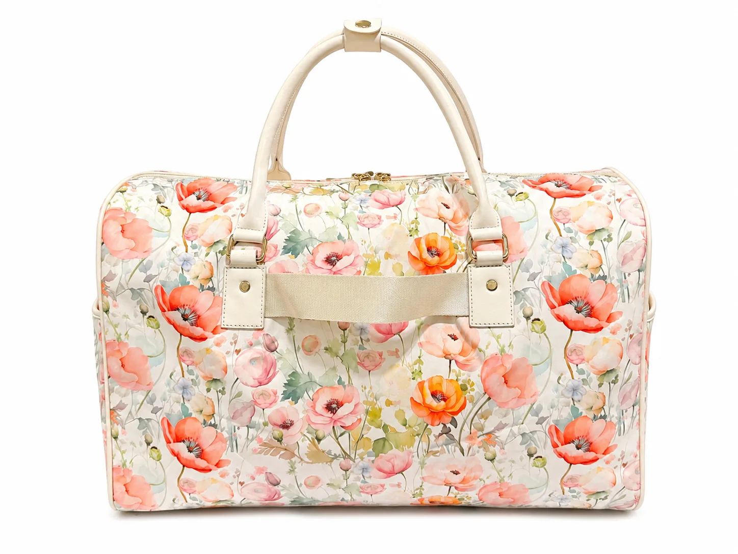 Flora Duffel Bag - Beige view 4