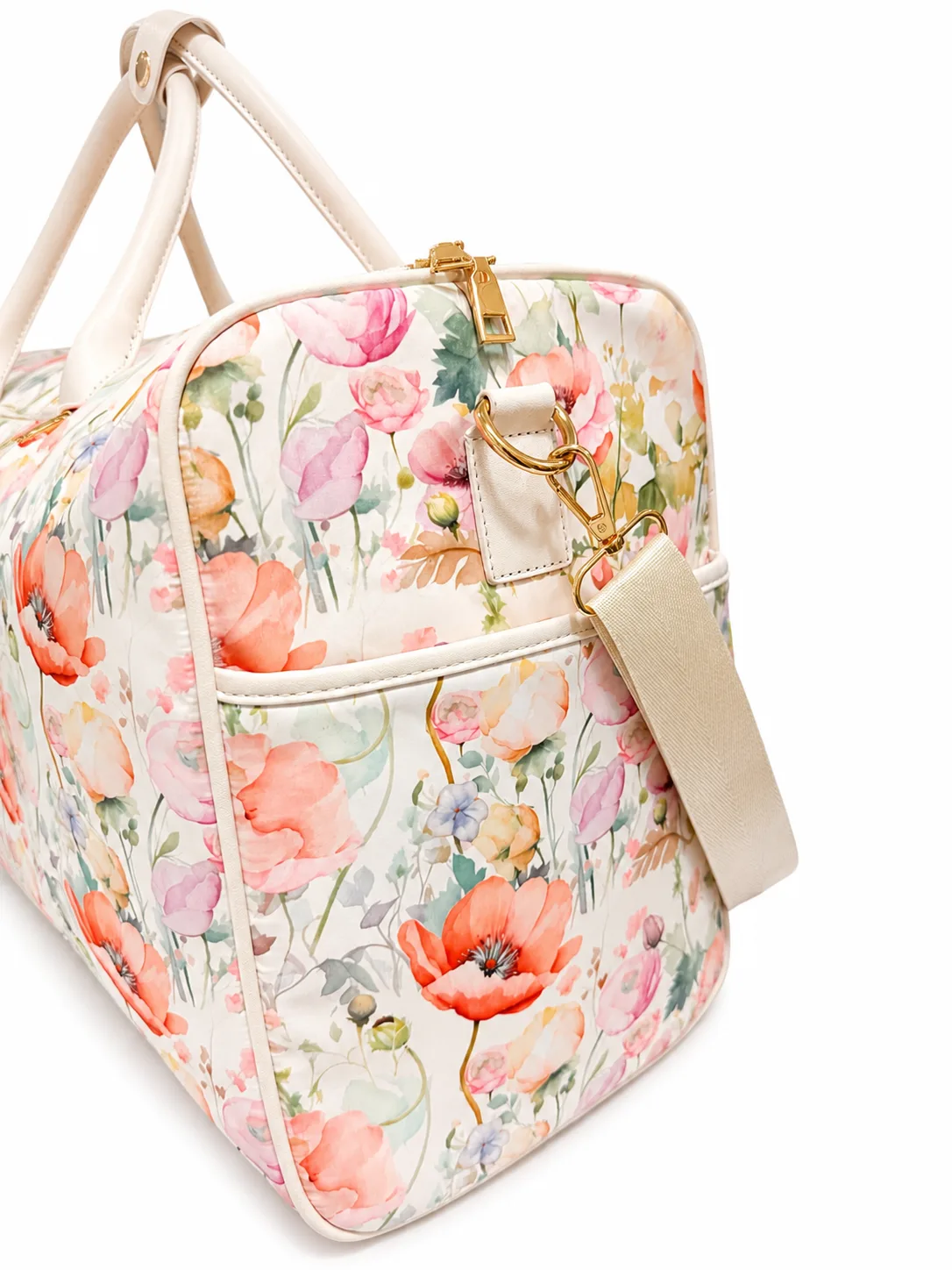 Flora Duffel Bag - Beige view 6