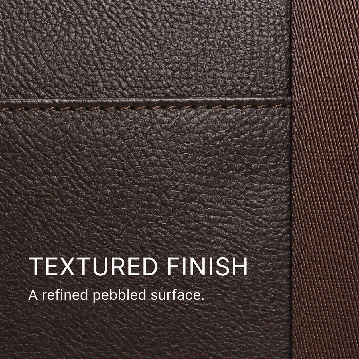 Taylor Leather Duffel Bag - Coffee view 6