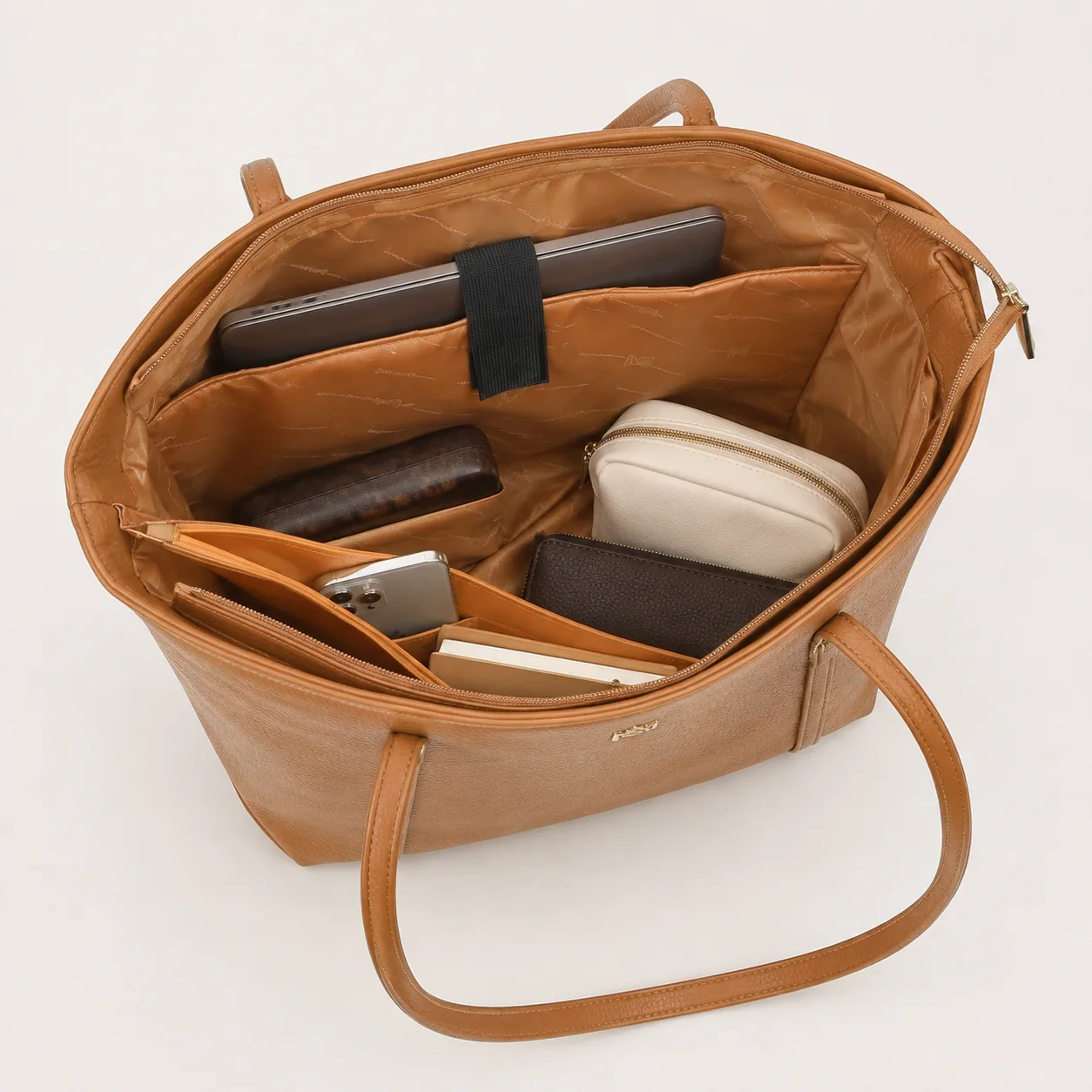 Adeline Tote Bag - Tan view 5