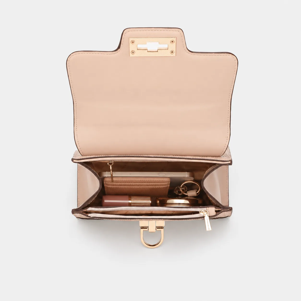 Anne Top Handle Bag - Pink view 3