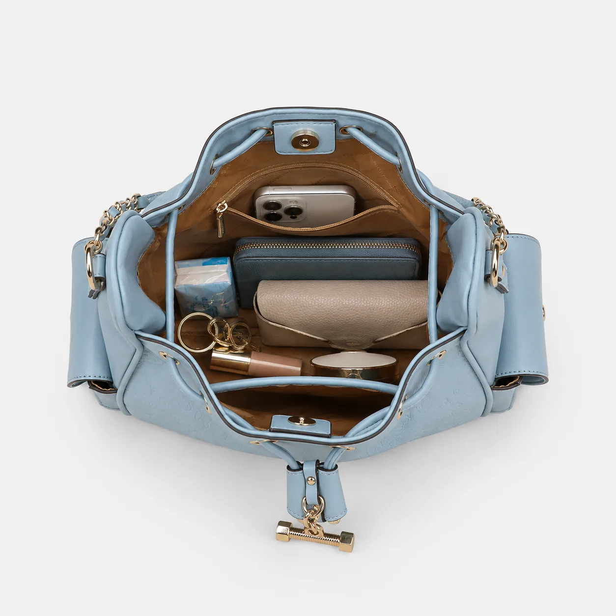 Aubrey Bucket Bag - Blue view 5