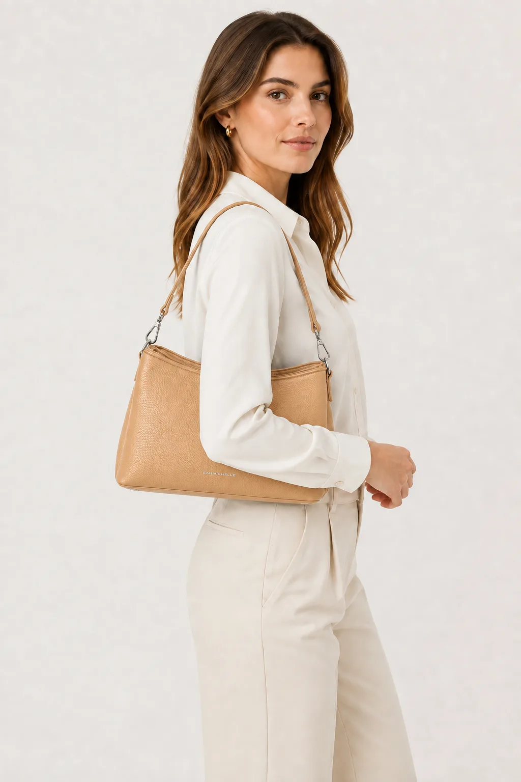 Becky Shoulder Bag - Camel view 2