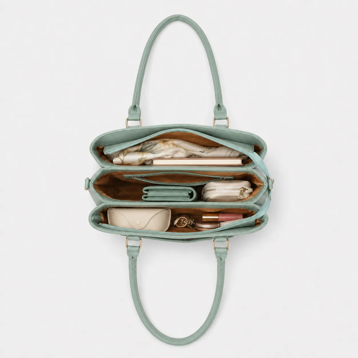 Bella Carryall Bag - Green view 5