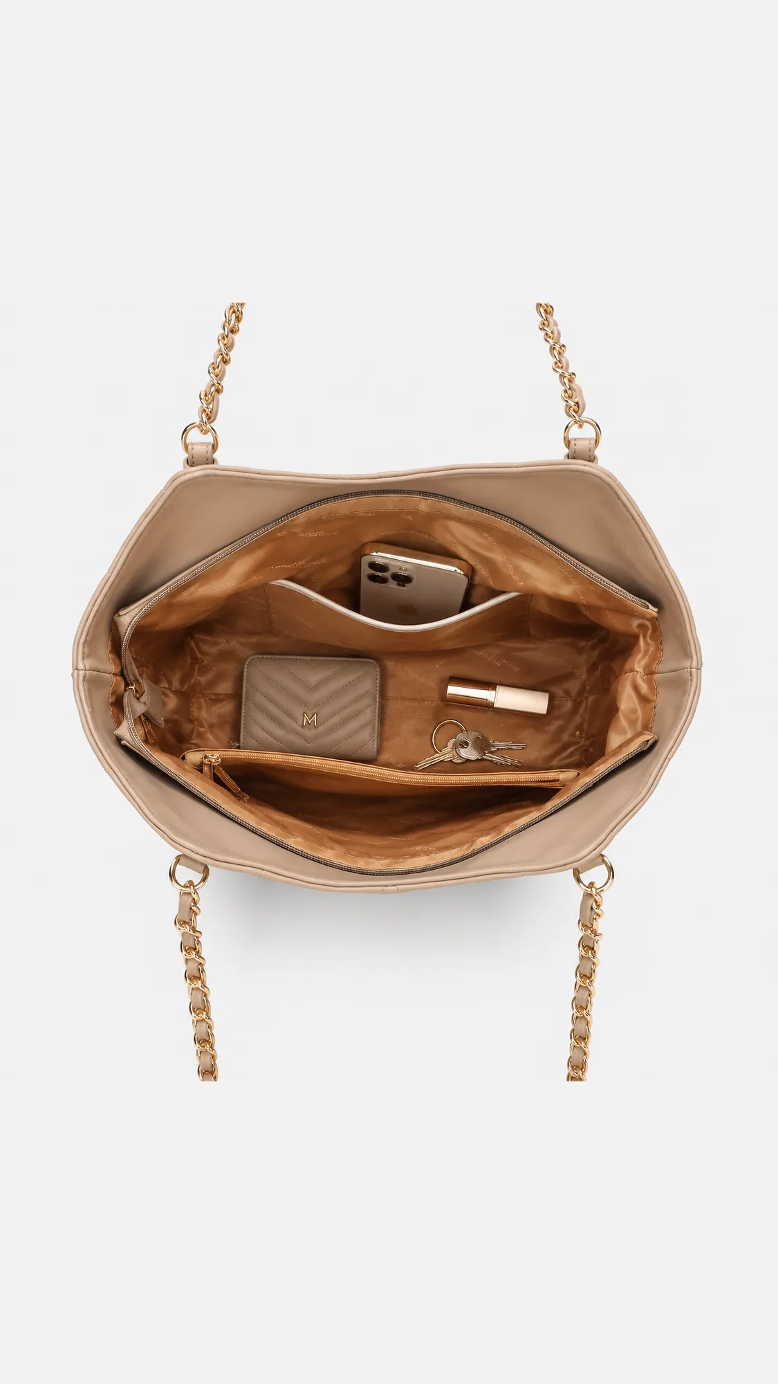 Beryl Tote Bag - Camel view 5