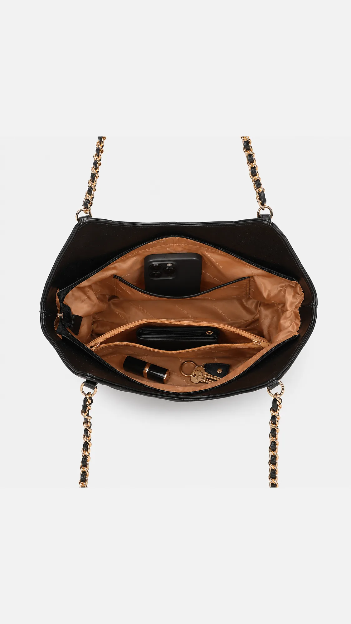 Beryl Tote Bag - Black view 5