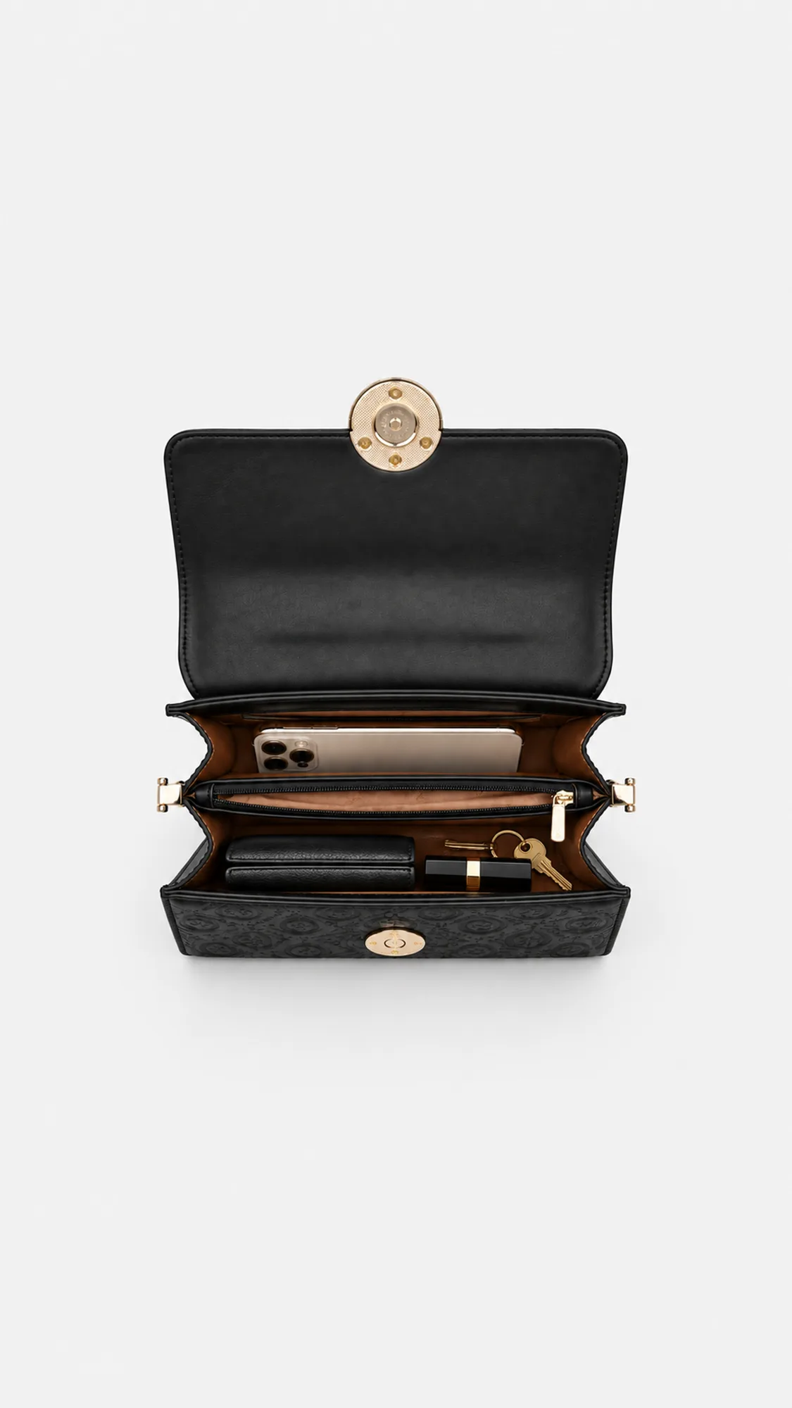 Bianca Top Handle Bag - Black view 5