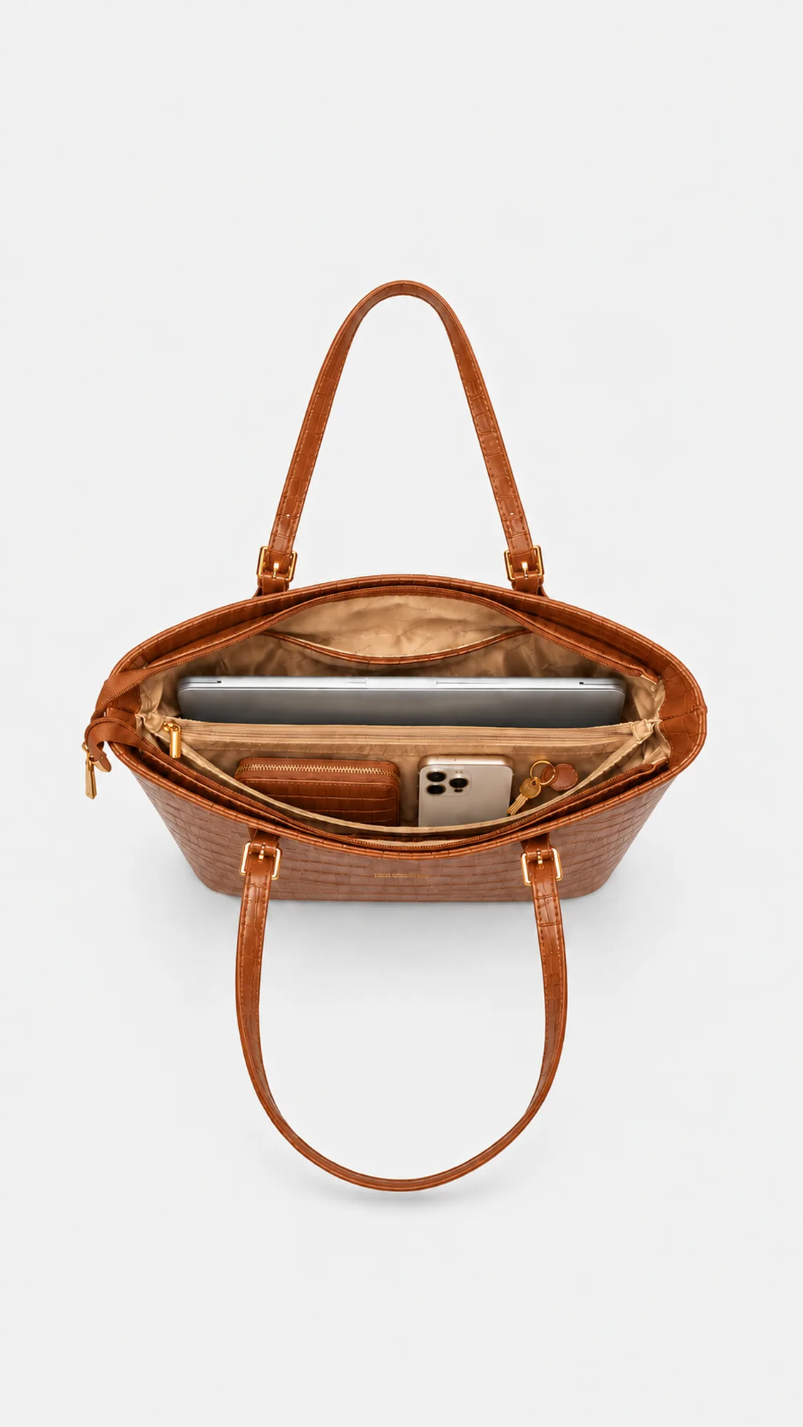Blair Tote Bag - Tan view 5