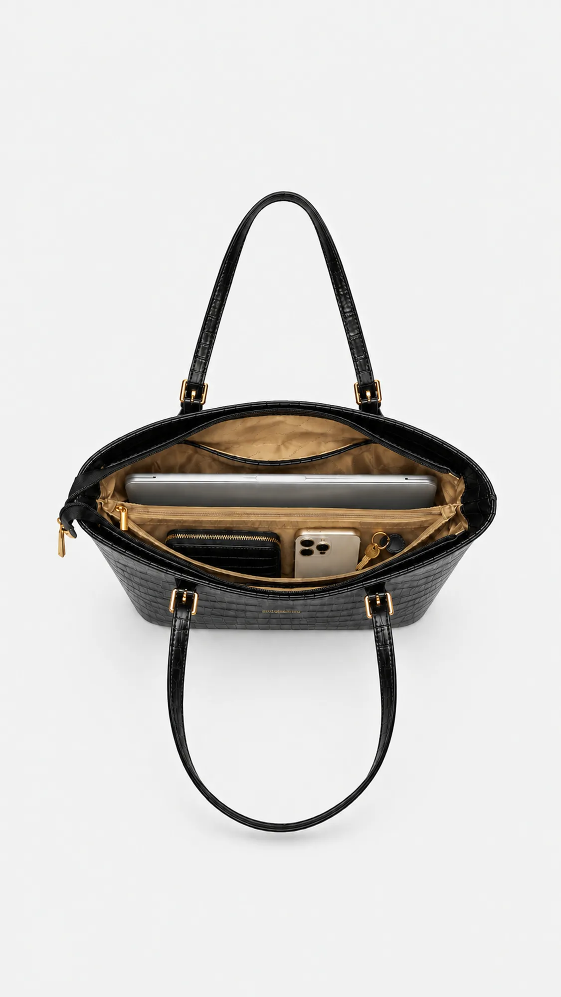 Blair Tote Bag - Black view 5