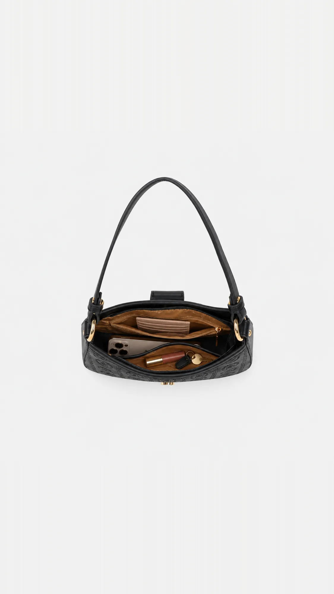Blaise Shoulder Bag - Black view 5
