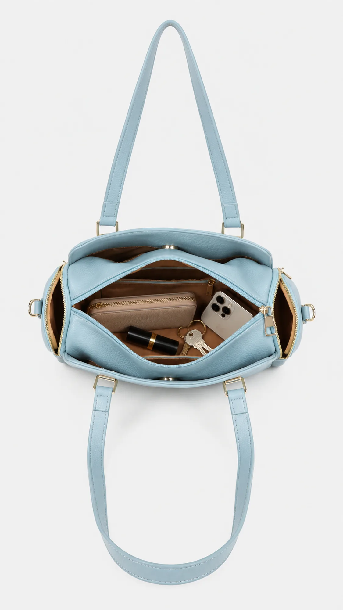 Elena Shoulder Bag - Blue view 5