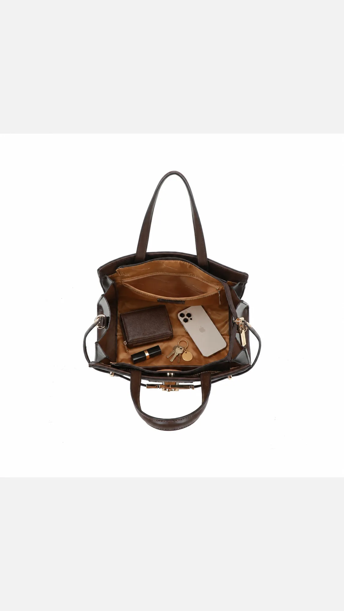 Ellie Carry Bag - Coffee view 5