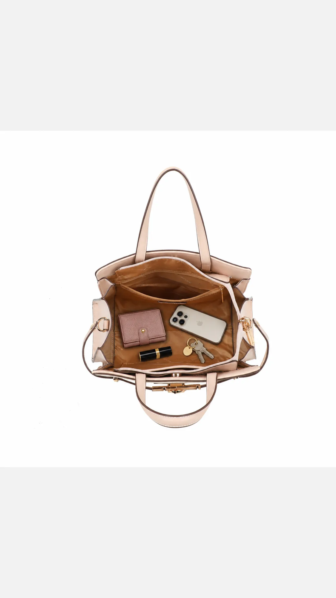 Ellie Carry Bag - Pink view 5