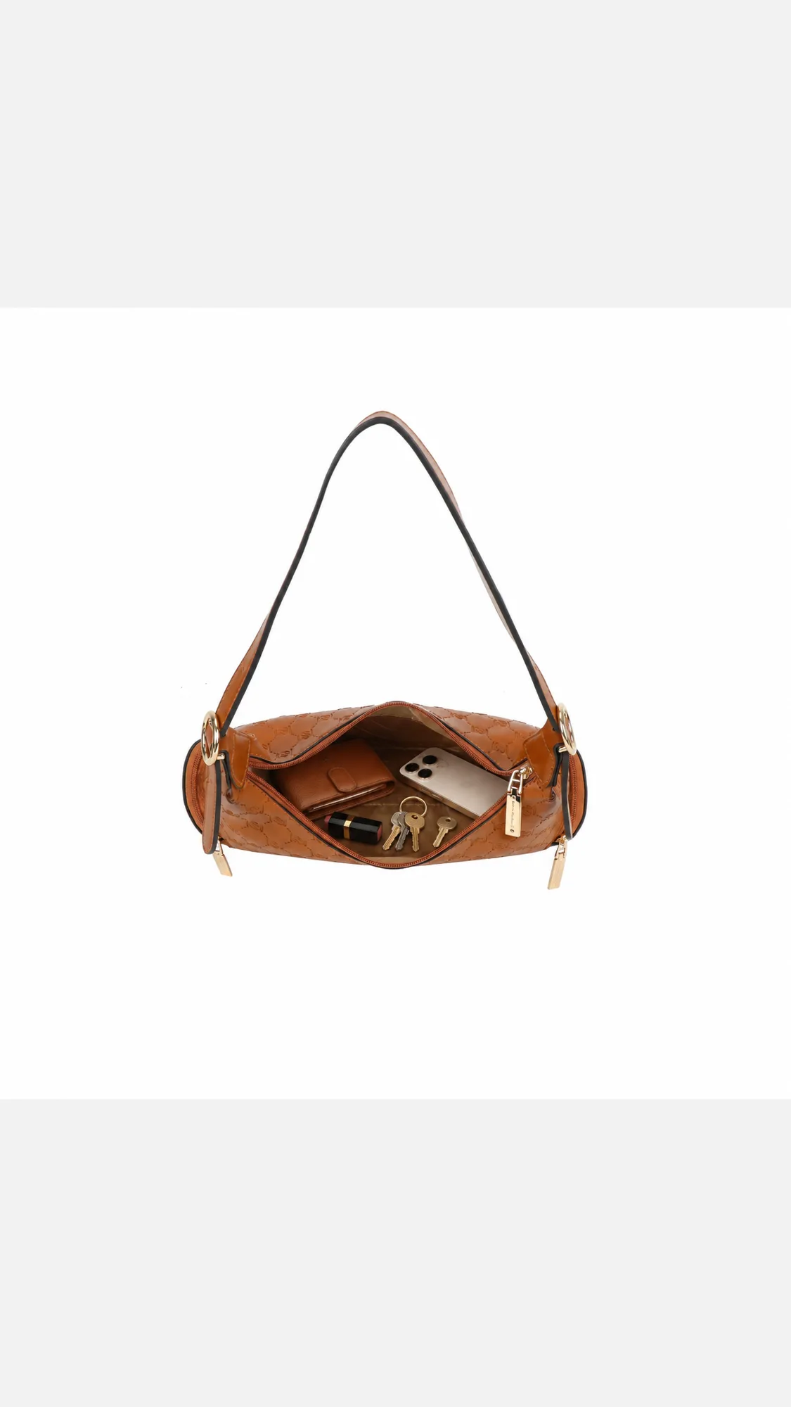 Fiona Shoulder Bag - Brown view 5