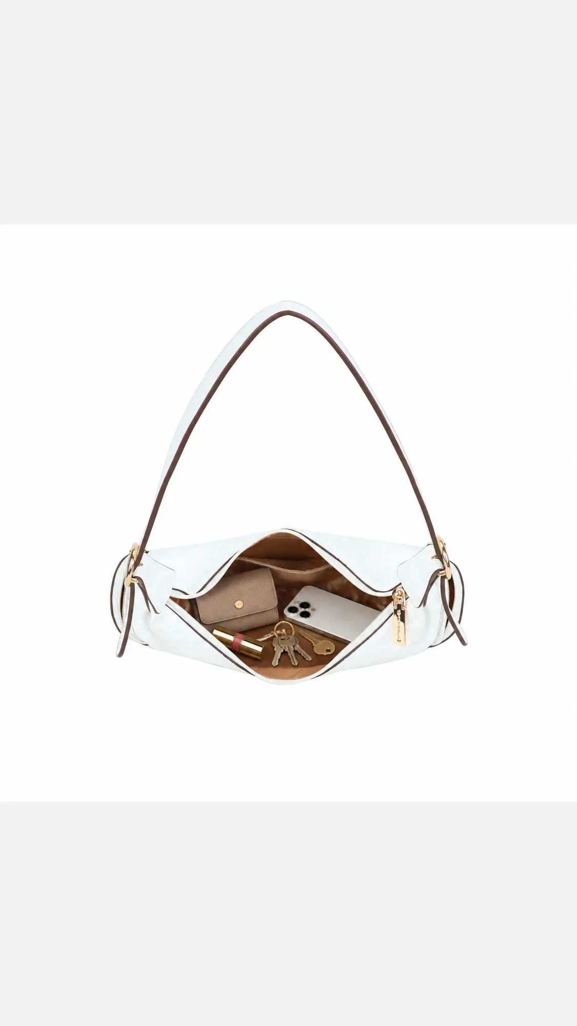 Fiona Shoulder Bag - White view 5
