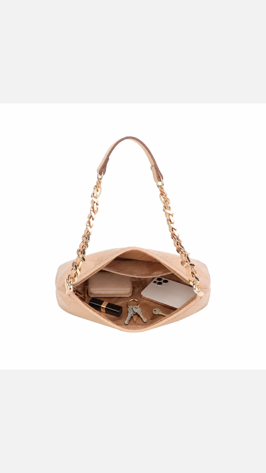Francine Shoulder Bag - Camel view 5