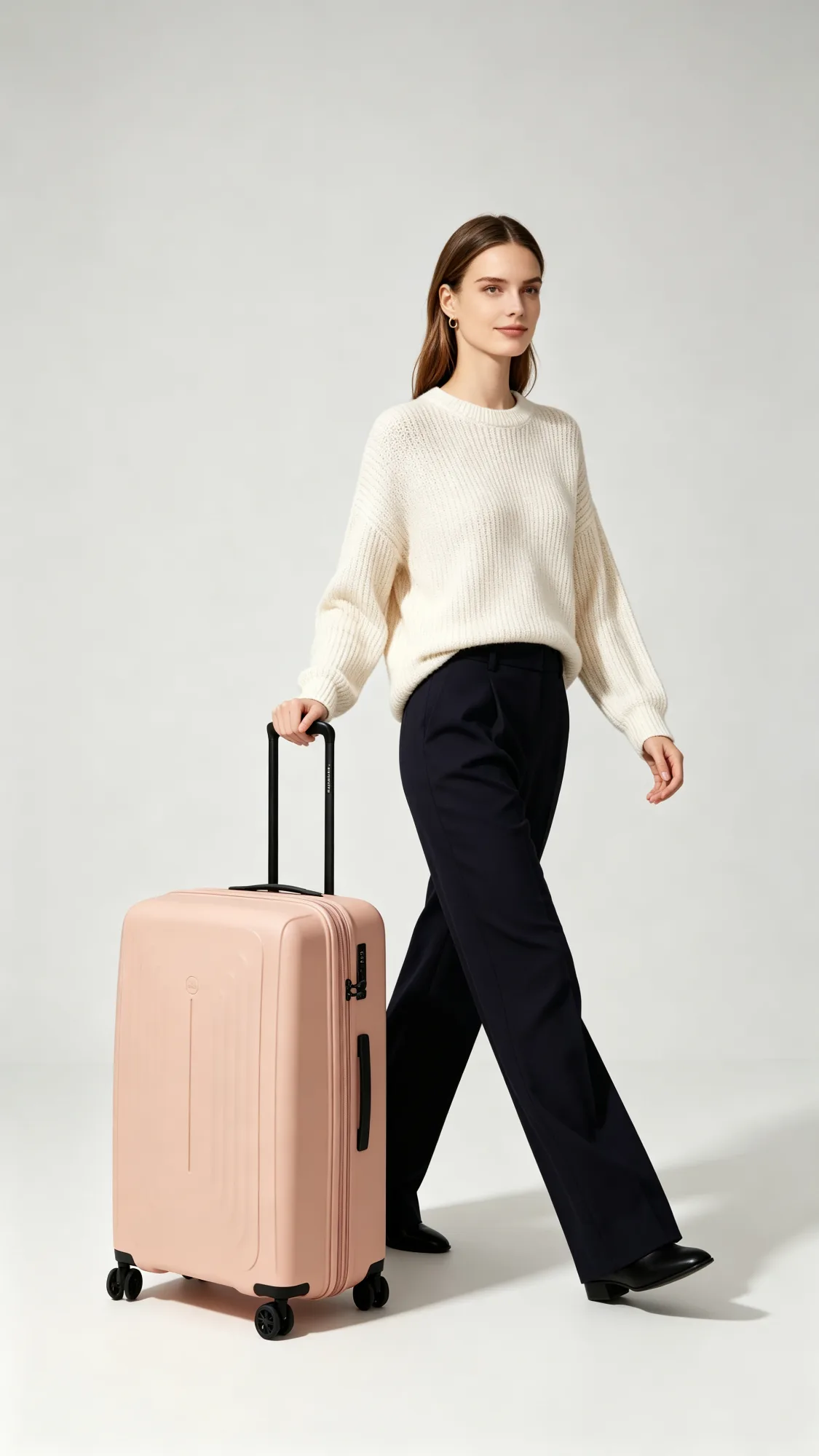 San Michelle Echo Traveller Suitcase 66cm - Pink view 13