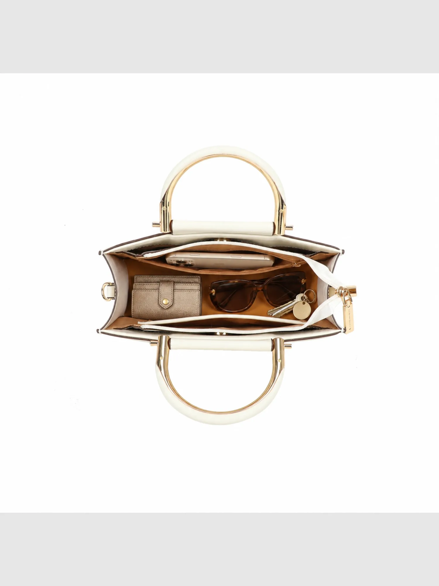 Jackie Carry Bag - Beige view 5