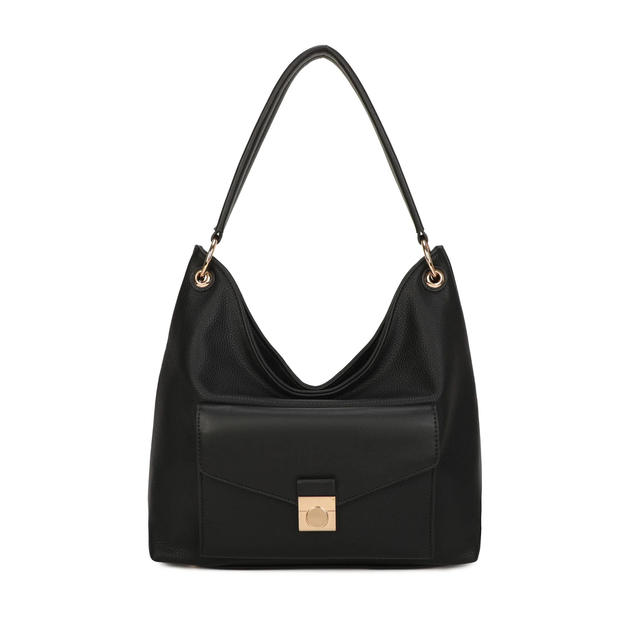 Sandra Hobo Bag - Black