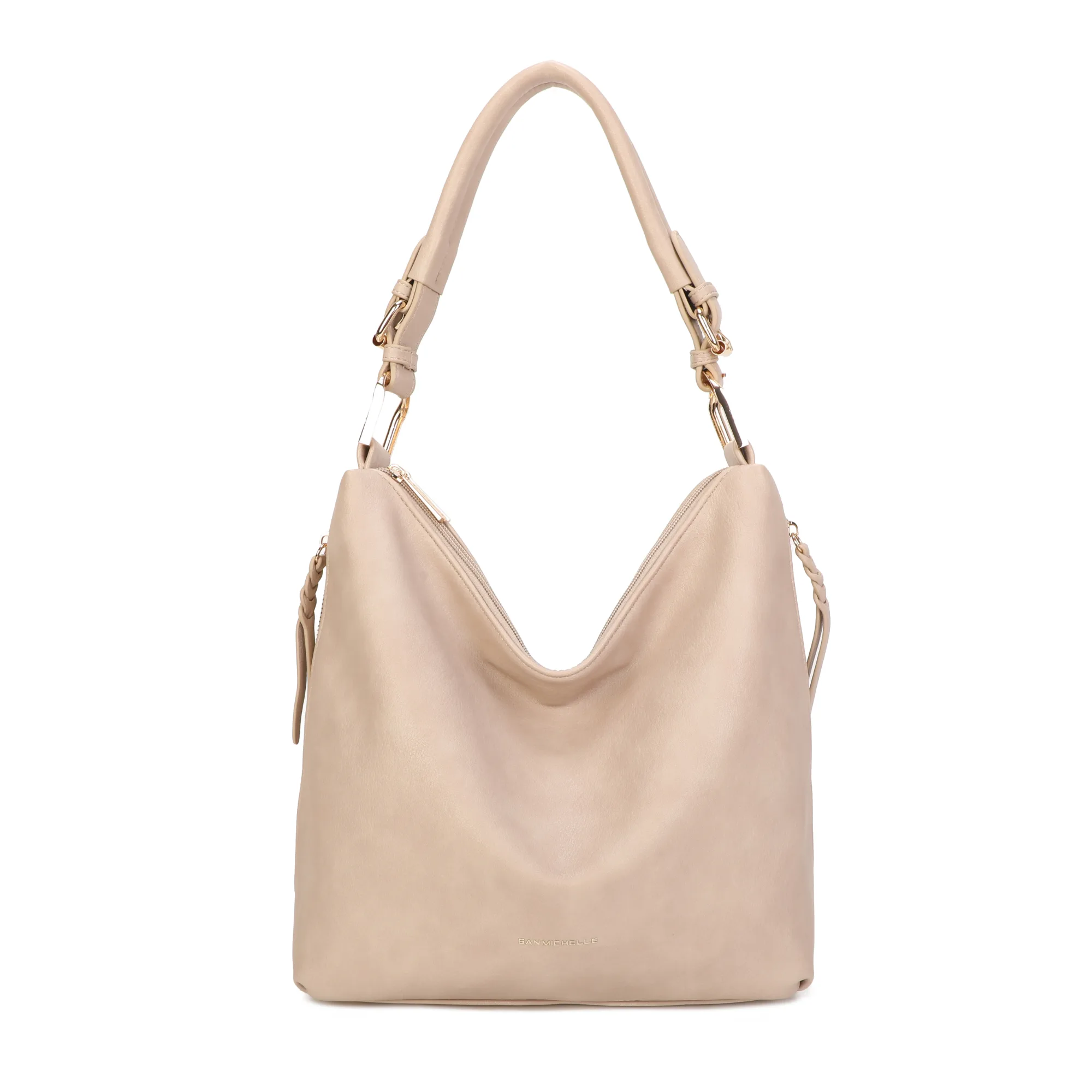 Lottie Hobo Bag - Beige