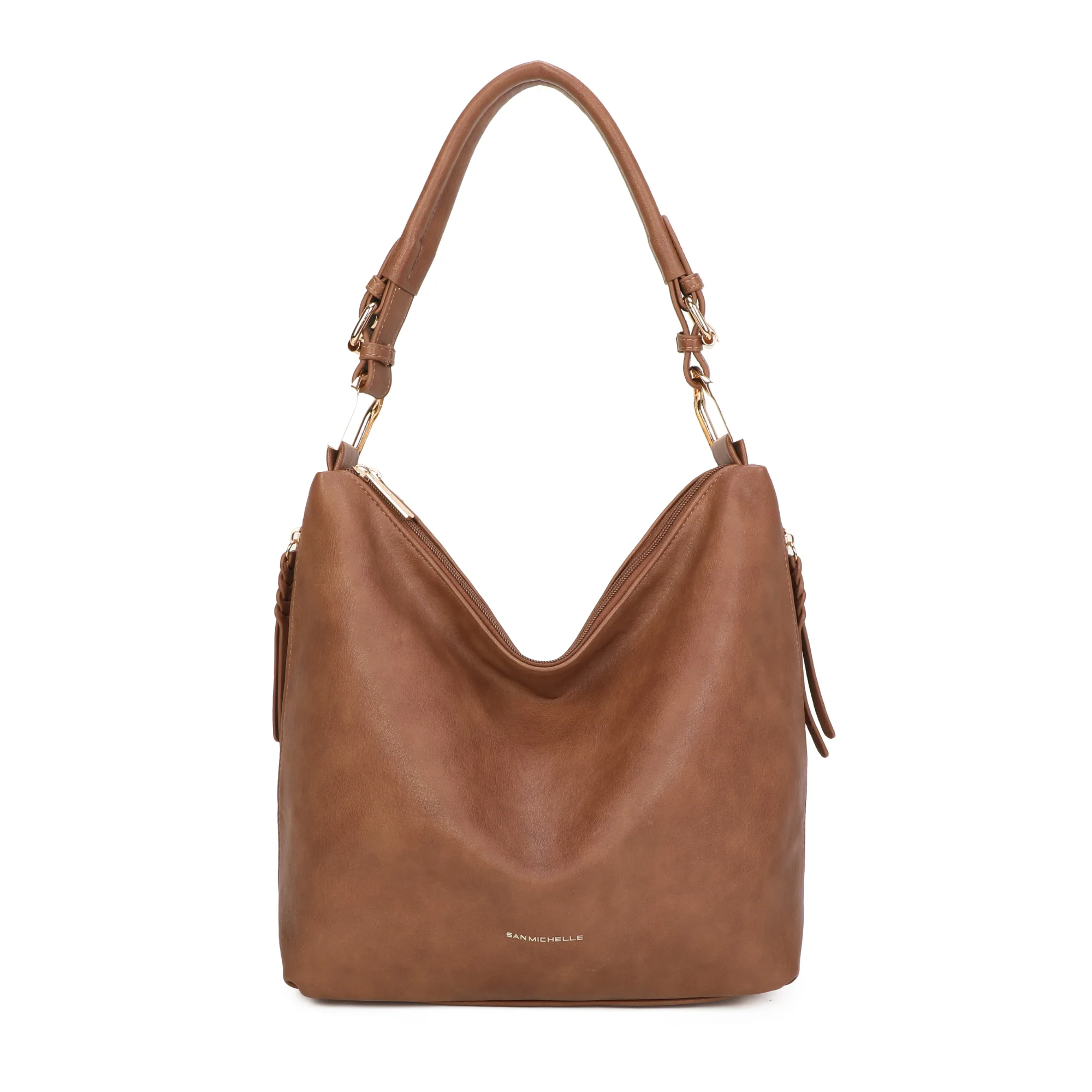 Lottie Hobo Bag - Brown