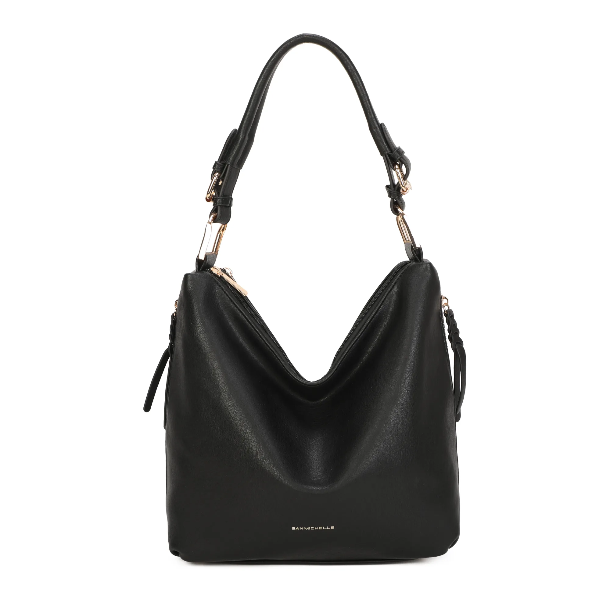Lottie Hobo Bag - Black