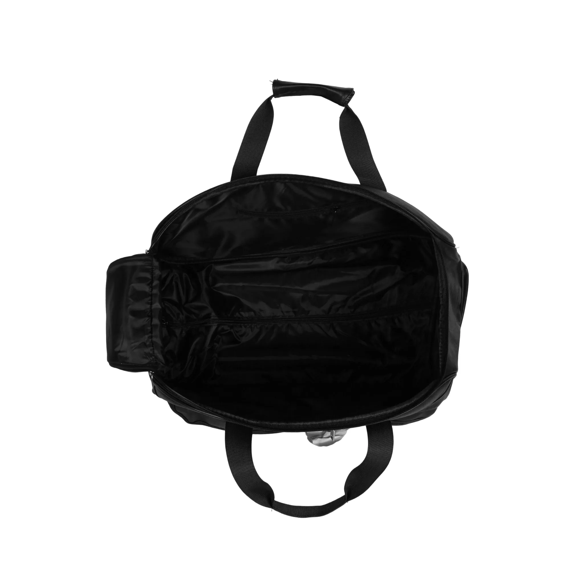 Kai Duffel Bag with Wheels - Black view 3