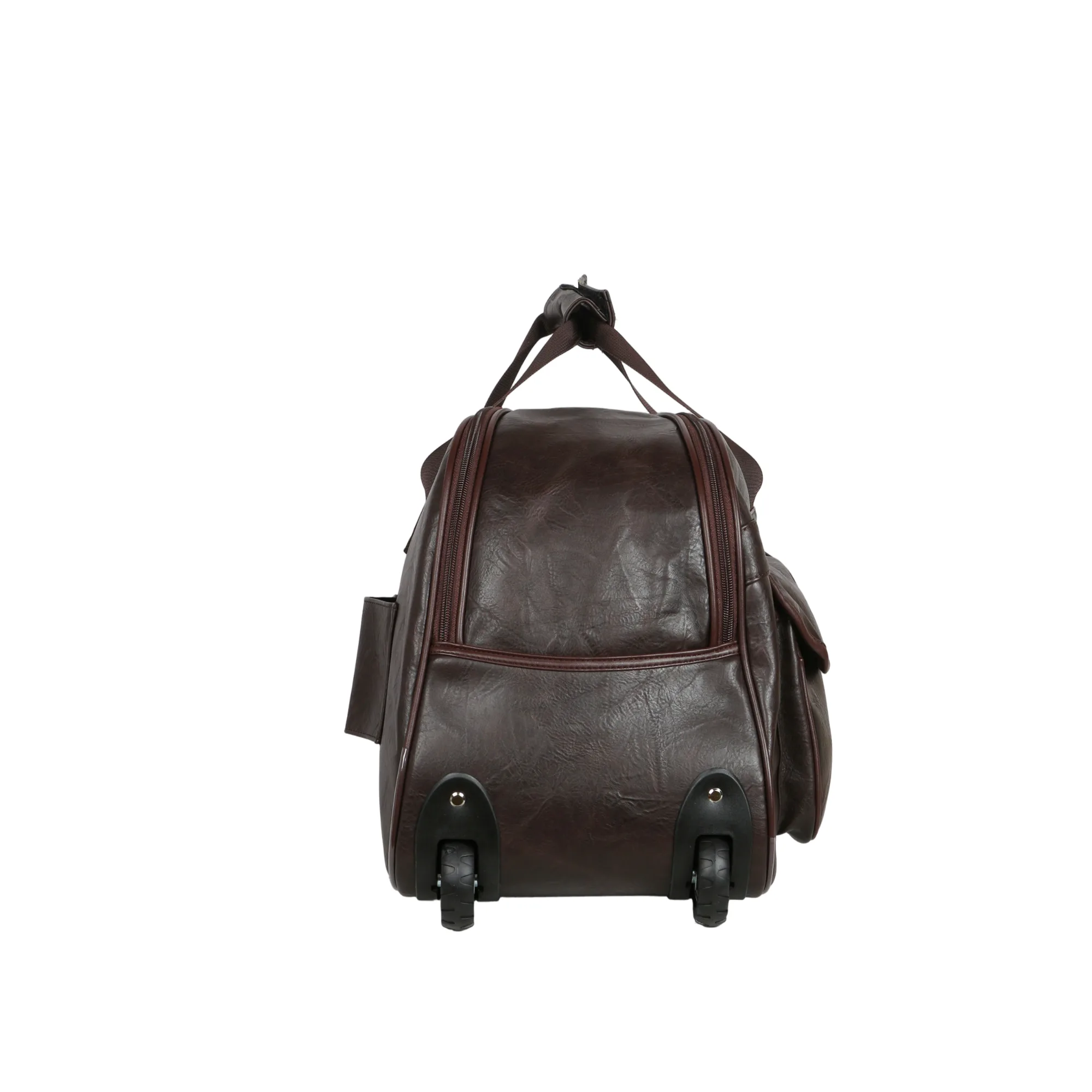 Kai Duffel Bag with Wheels - Coffee view 3