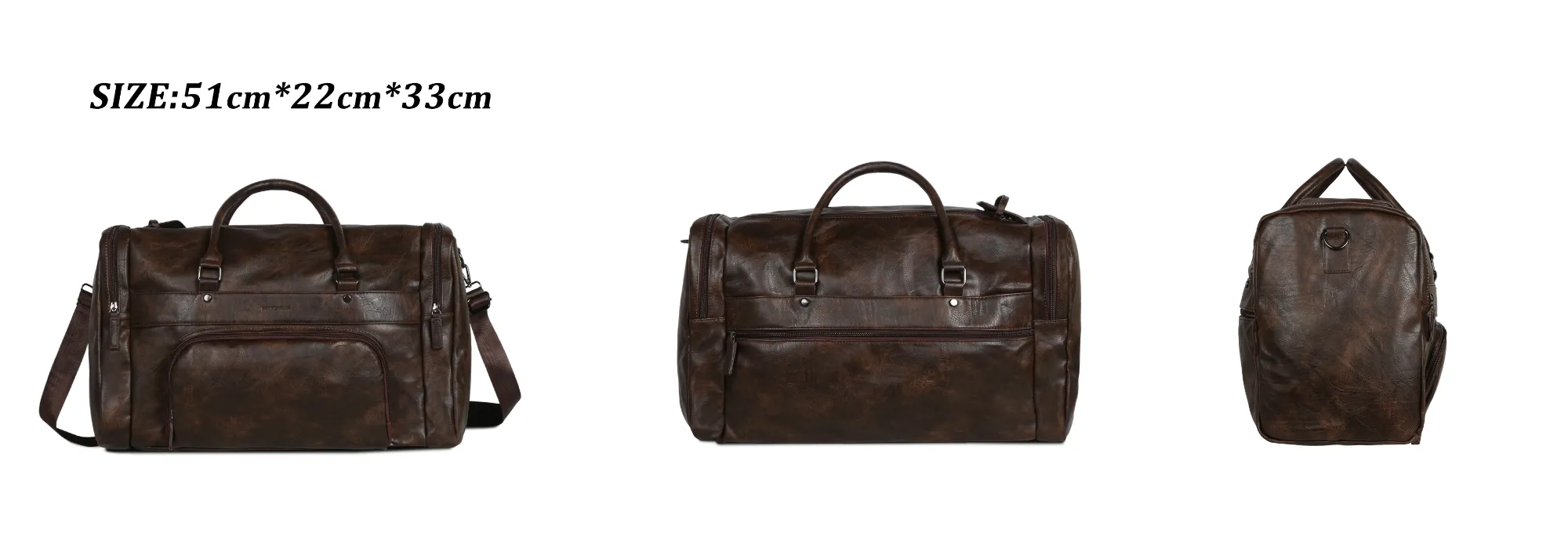 Campbell Duffel Bag - Coffee view 4