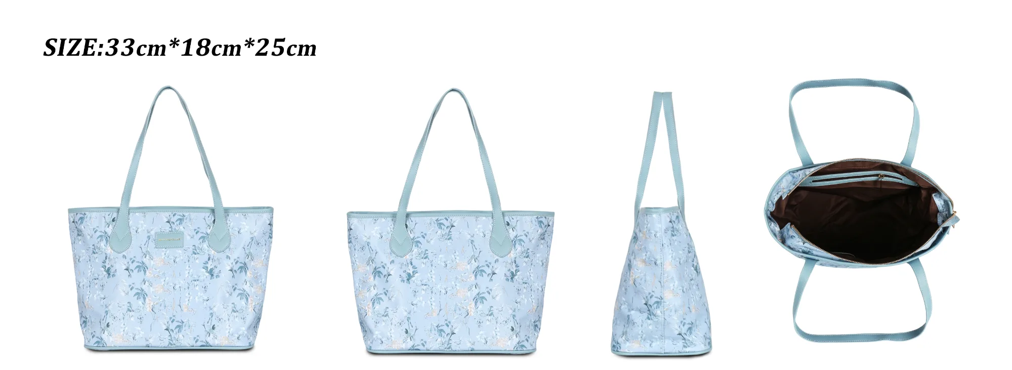 Bloom Tote Bag - Blue view 4