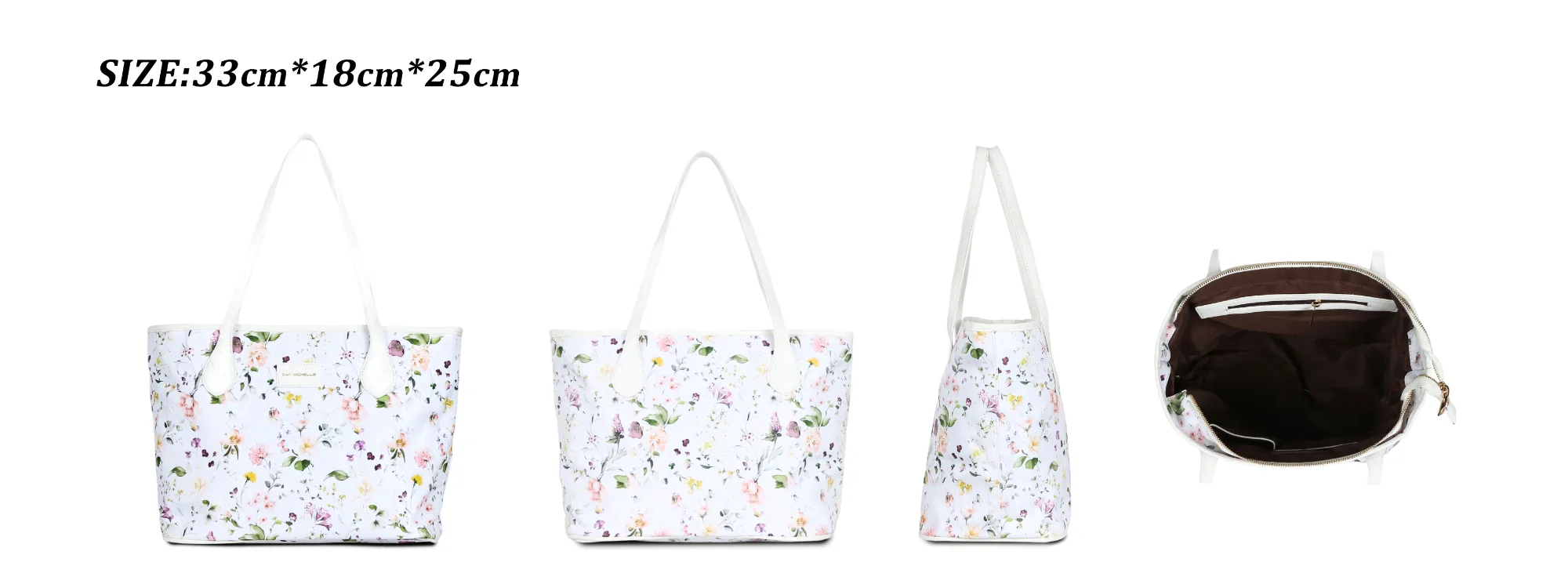 Bloom Tote Bag - White view 5