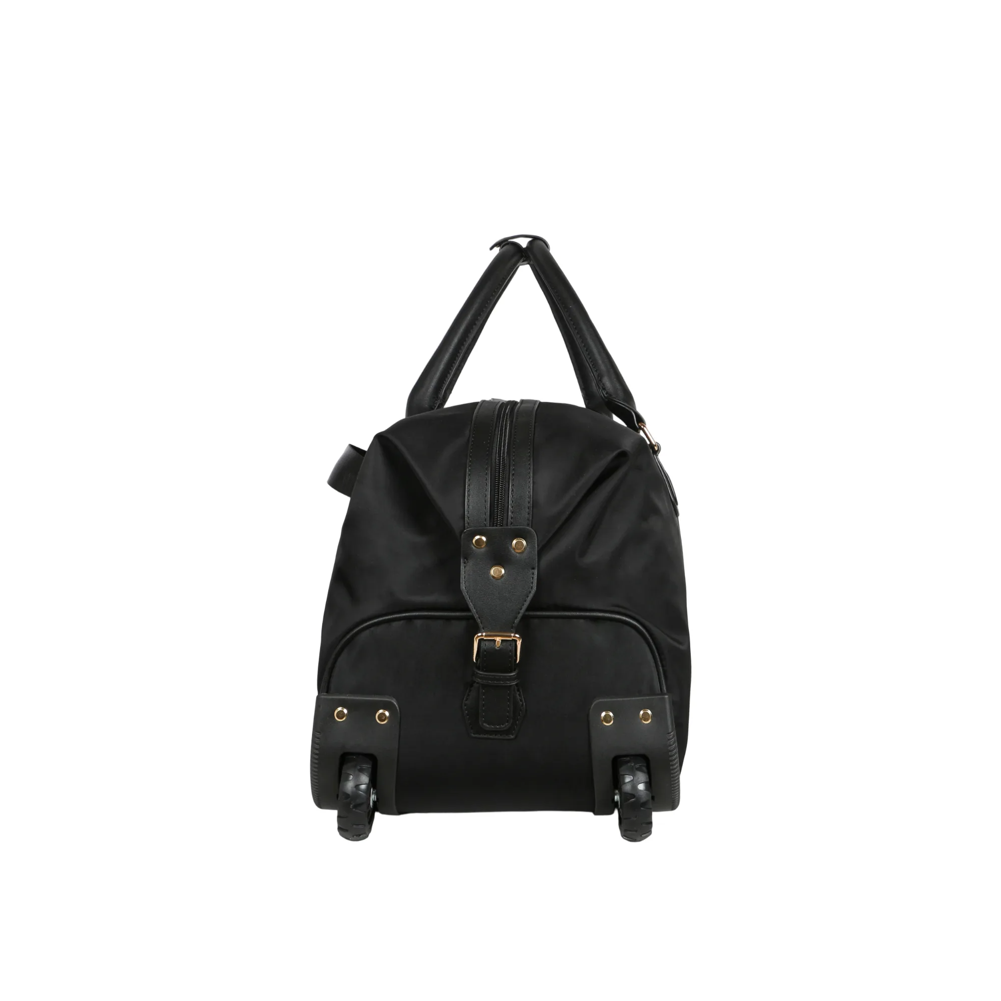 Bloom Duffel Bag with Wheels - Black view 3