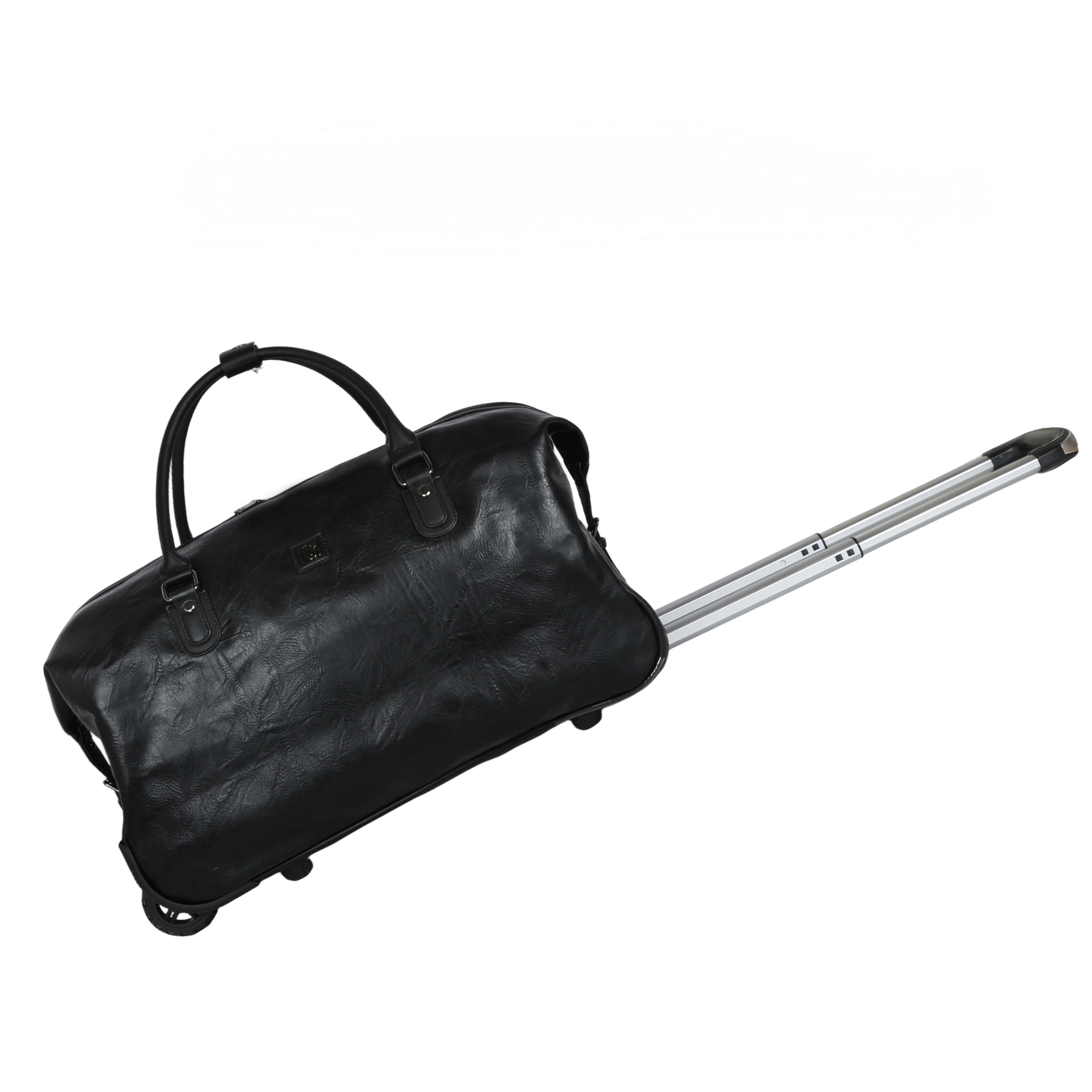 Jeff Duffel Bag with Wheels - Black