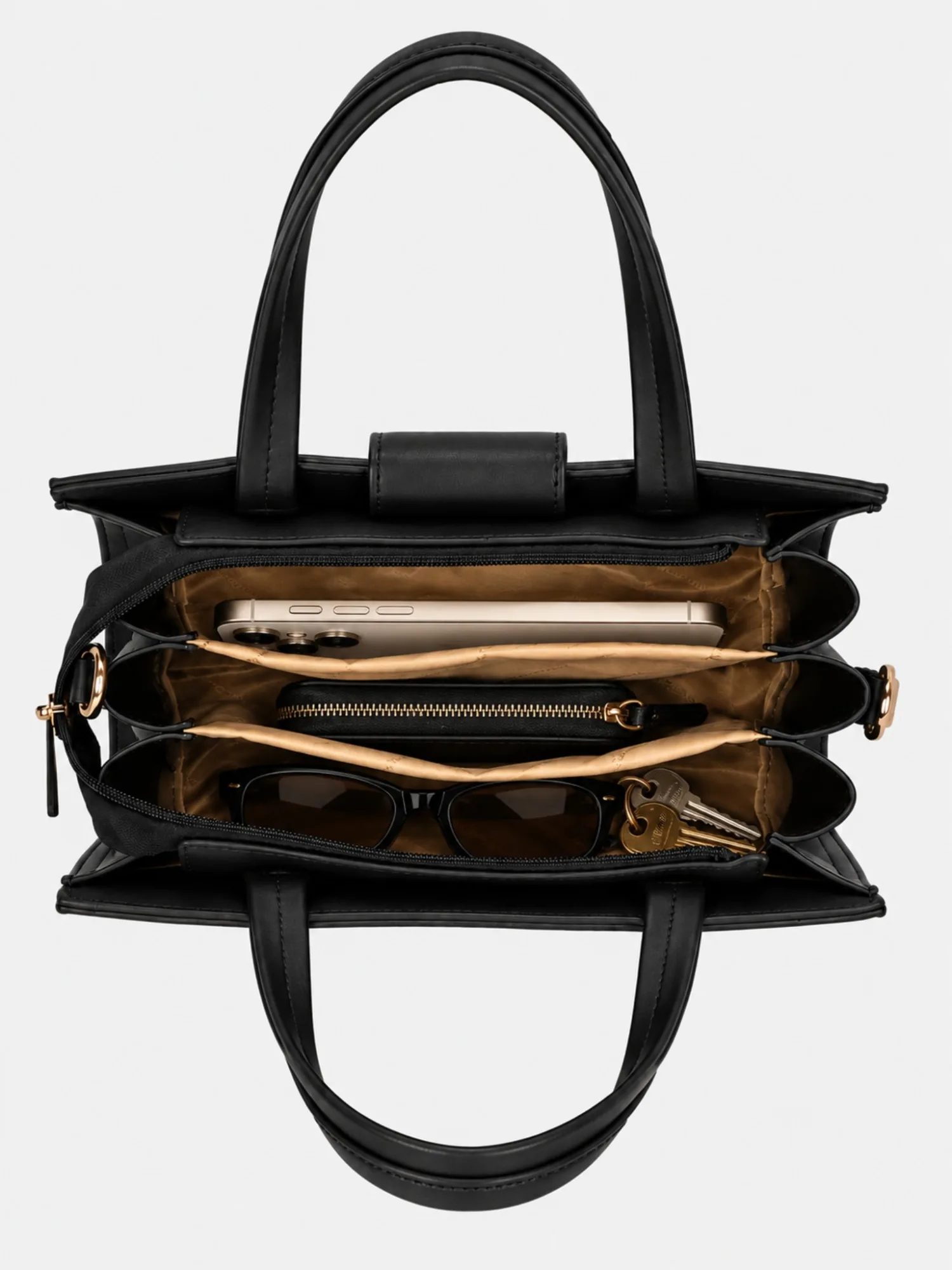 Mira Tote Bag - Black view 5