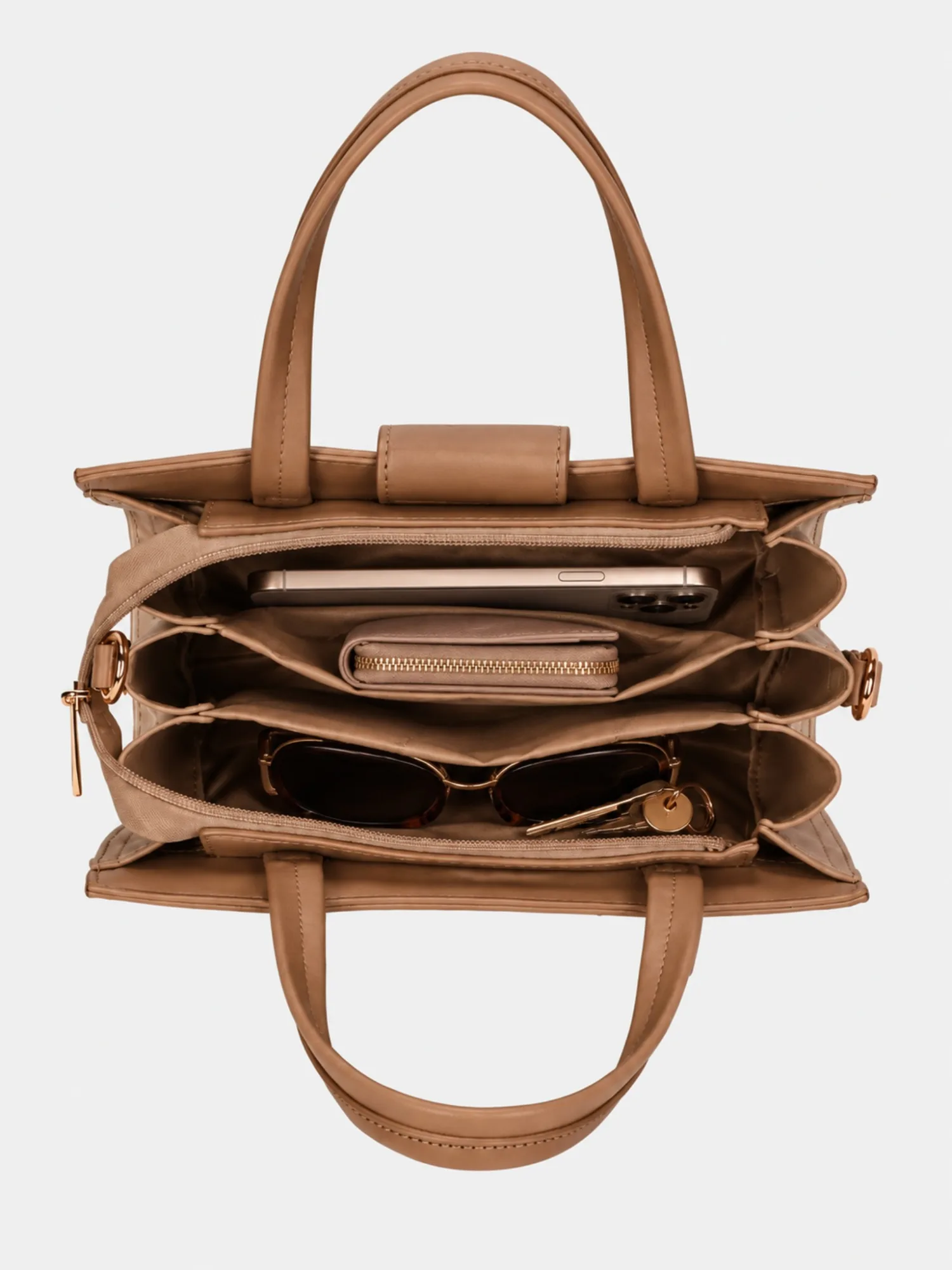 Mira Tote Bag - Khaki view 5
