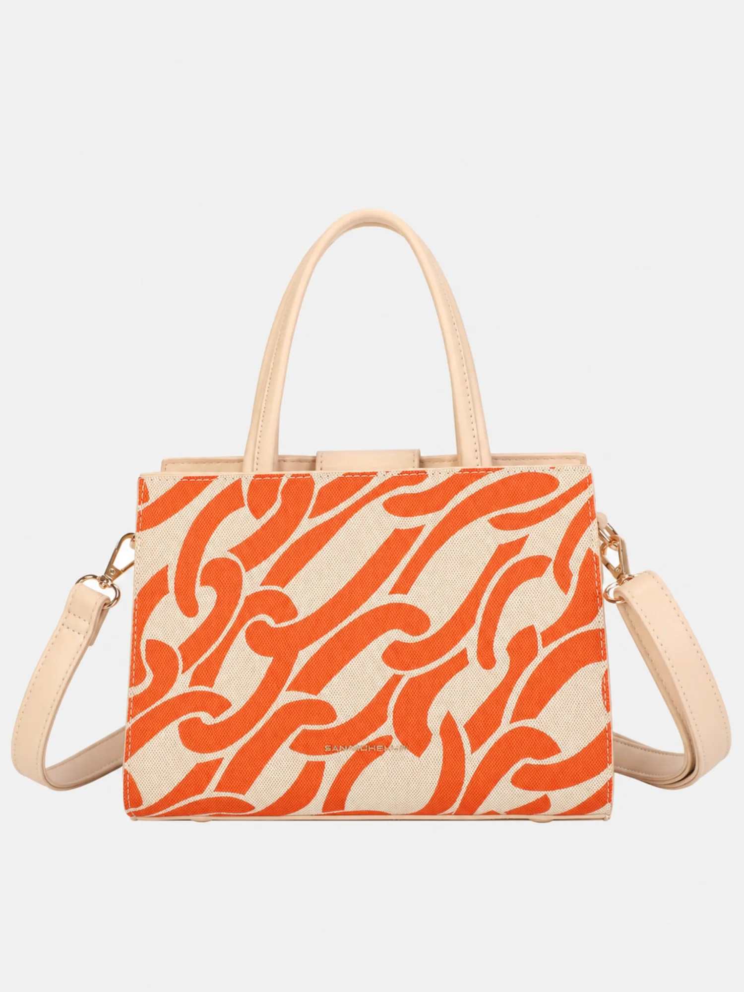 Mira Tote Bag - Orange view 3