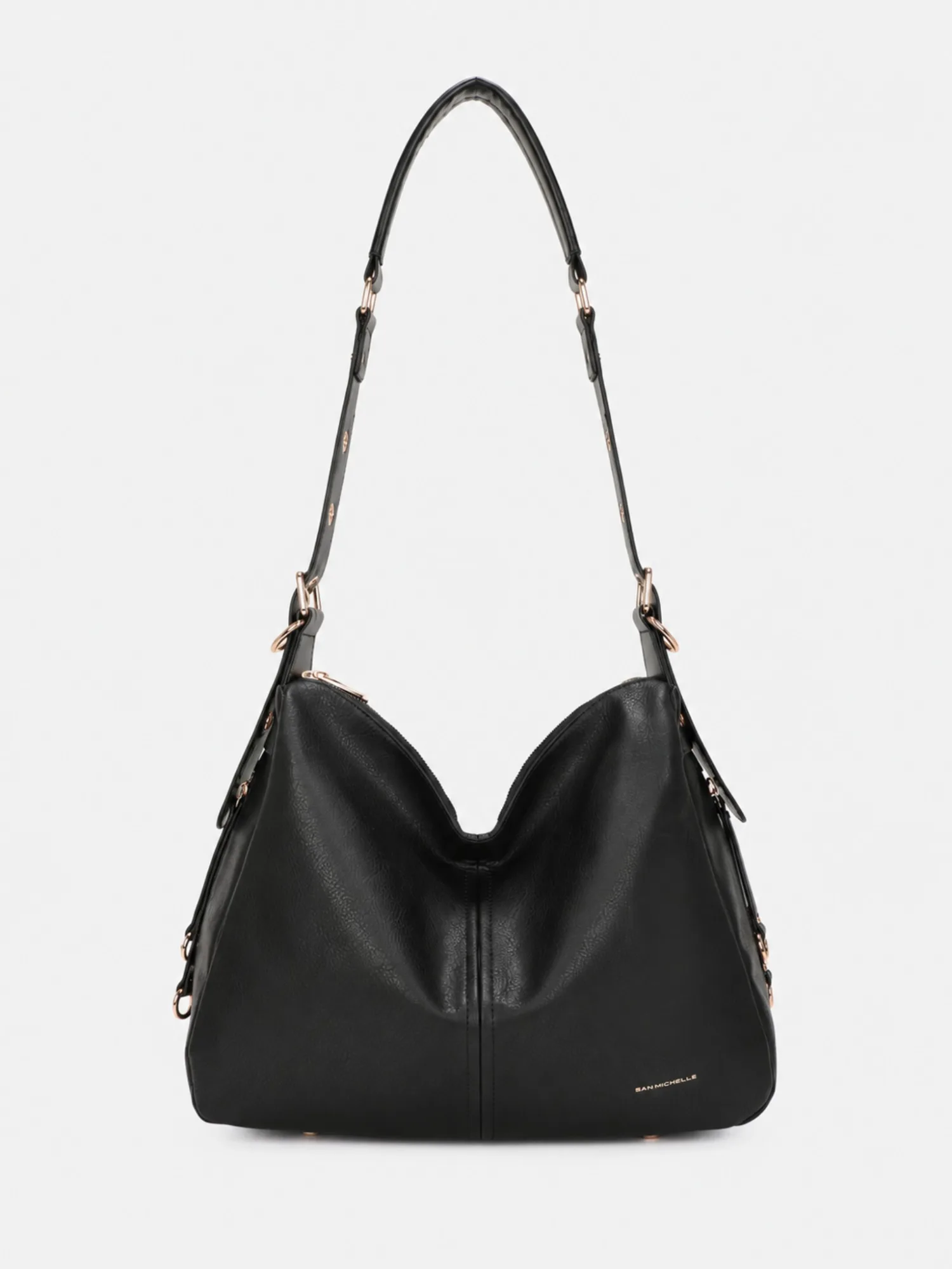 Vanessa Hobo Bag - Black