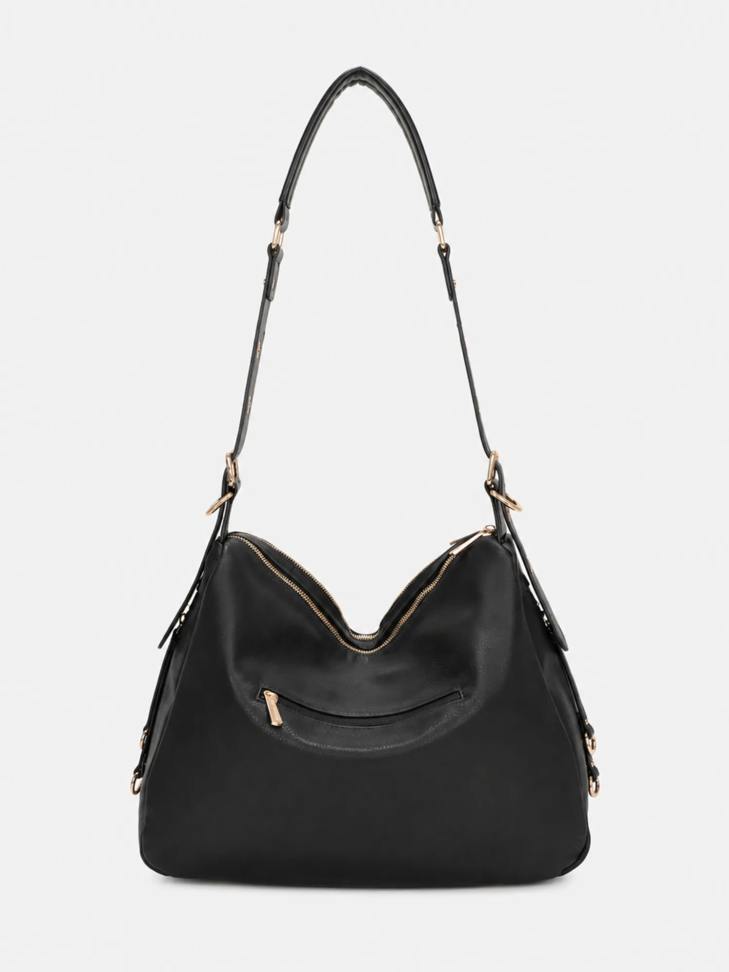 Vanessa Hobo Bag - Black view 4