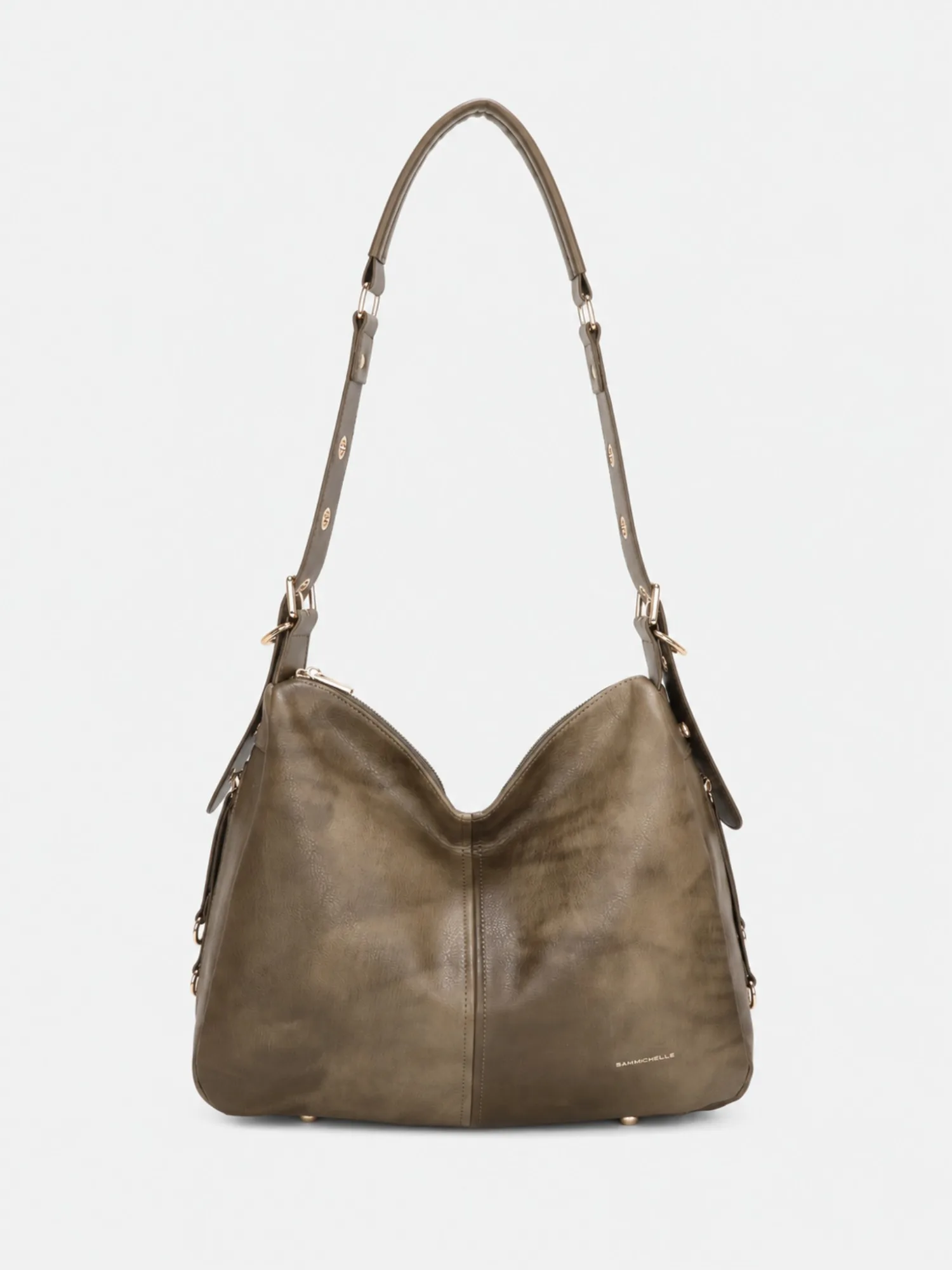 Vanessa Hobo Bag - Khaki Green