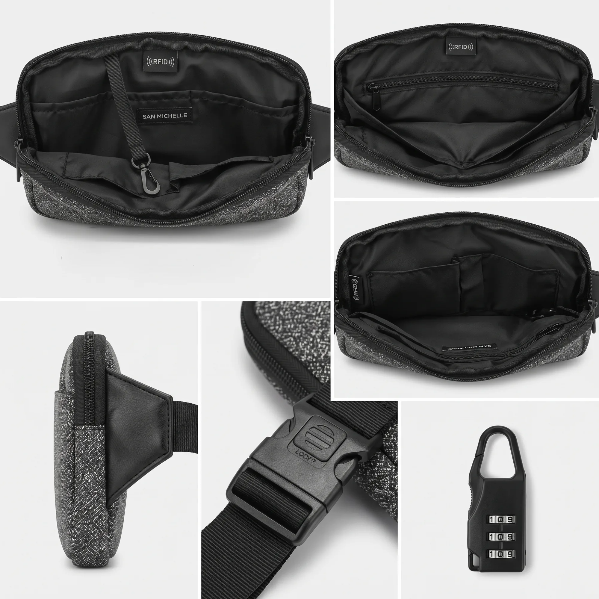 Vanguard Slash-Proof Anti-Theft RFID Sling Bag view 4