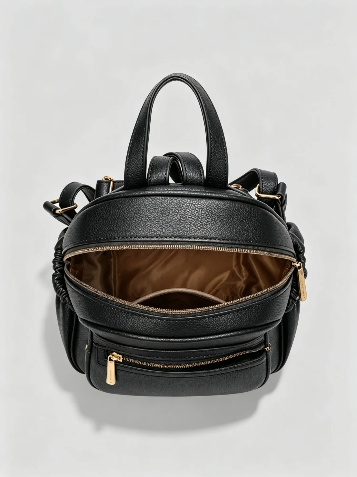 Ara Small Backpack - Black view 3
