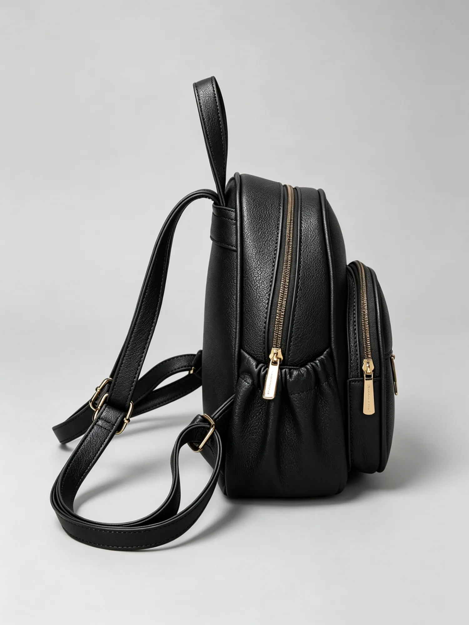 Ara Small Backpack - Black view 2