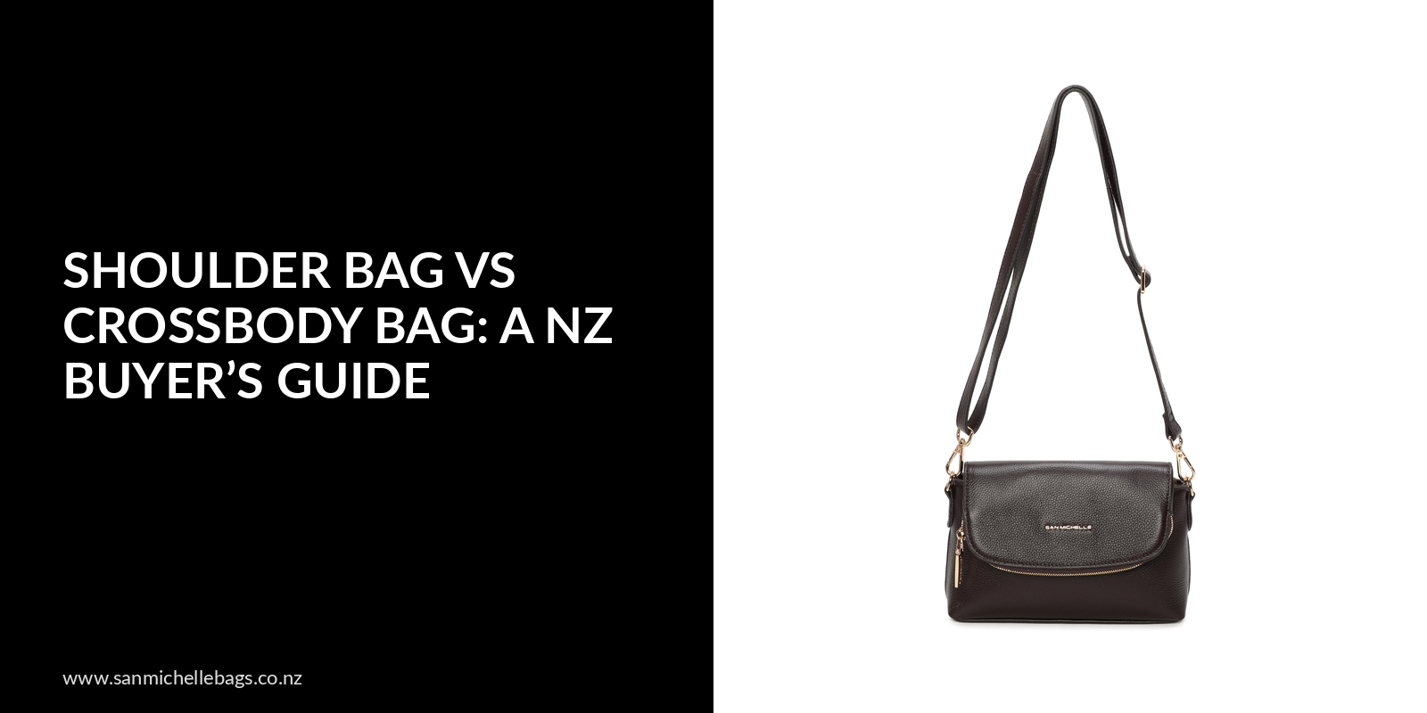 Shoulder Bag vs Crossbody Bag: A NZ Buyer's Guide