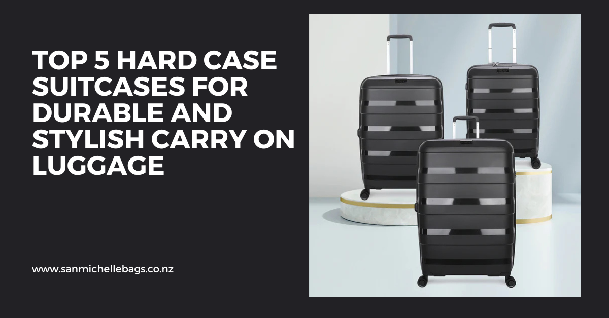 Top 5 Hard Case Suitcases for Durable and Stylish Carry On Luggage